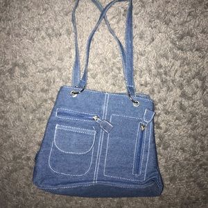 vintage jean mini purse